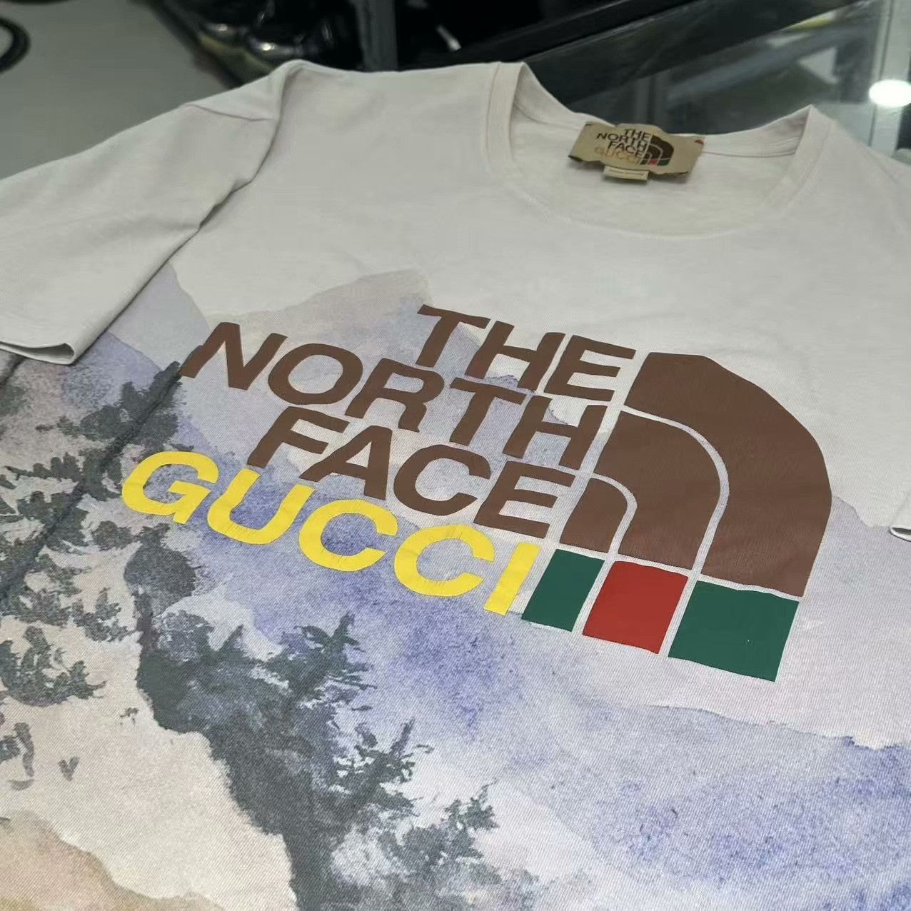 Gucci Gucci x The North Face Collaboration T-shirt Size US XL / EU 56 / 4 - 2 Thumbnail