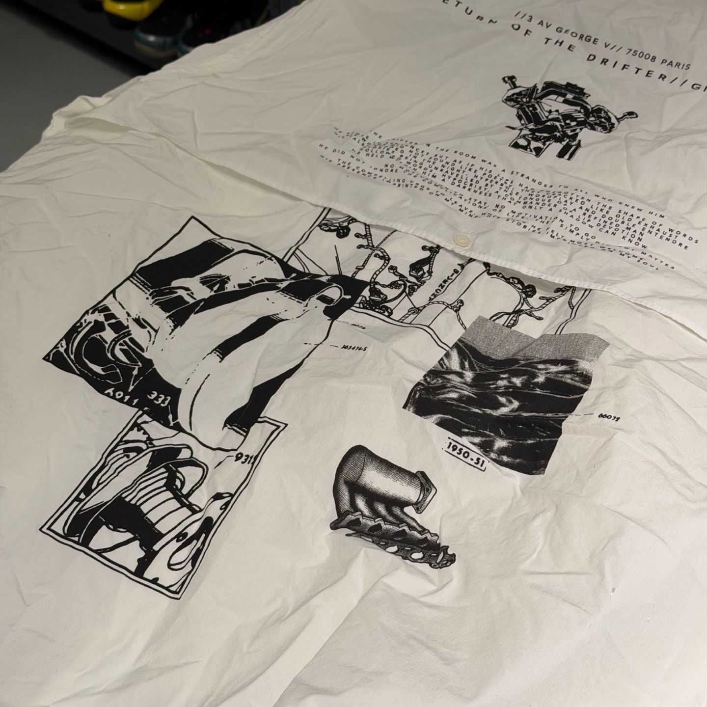 Givenchy Givenchy Mechanical Graffiti Shirt Size US XS / EU 42 / 0 - 7 Thumbnail