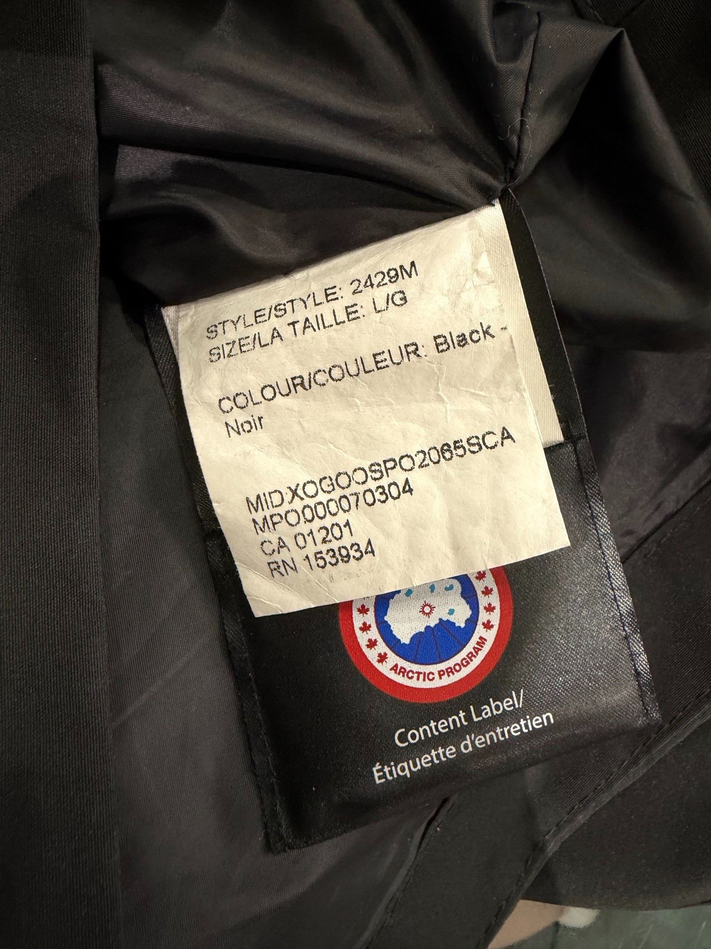 Canada Goose Canada Goose Lockeport Men's Lightweight Jacket Size US L / EU 52-54 / 3 - 5 Thumbnail