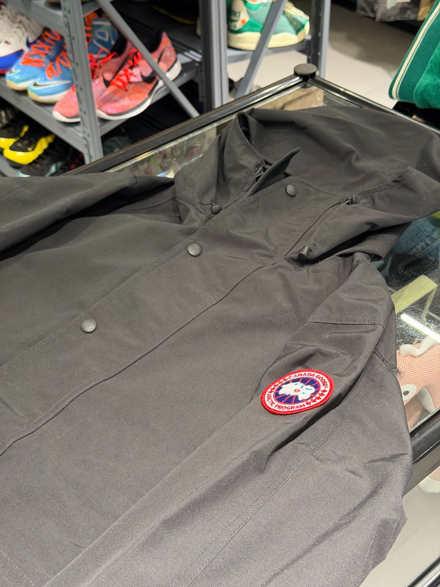 Canada Goose Canada Goose Lockeport Men's Lightweight Jacket Size US L / EU 52-54 / 3 - 3 Thumbnail