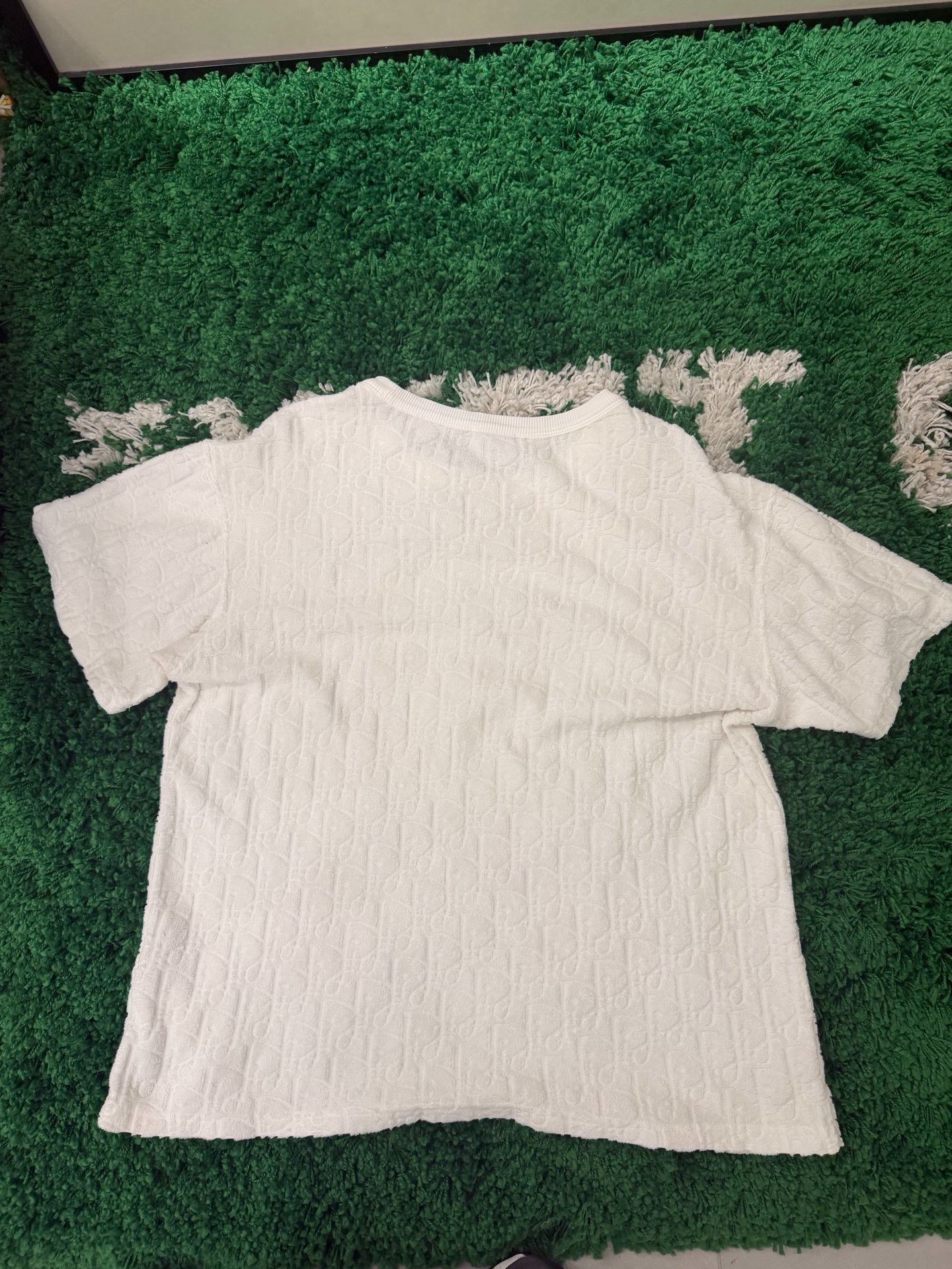 Dior DIOR Essentials Oblique Terry T-Shirt Size US M / EU 48-50 / 2 - 7 Thumbnail