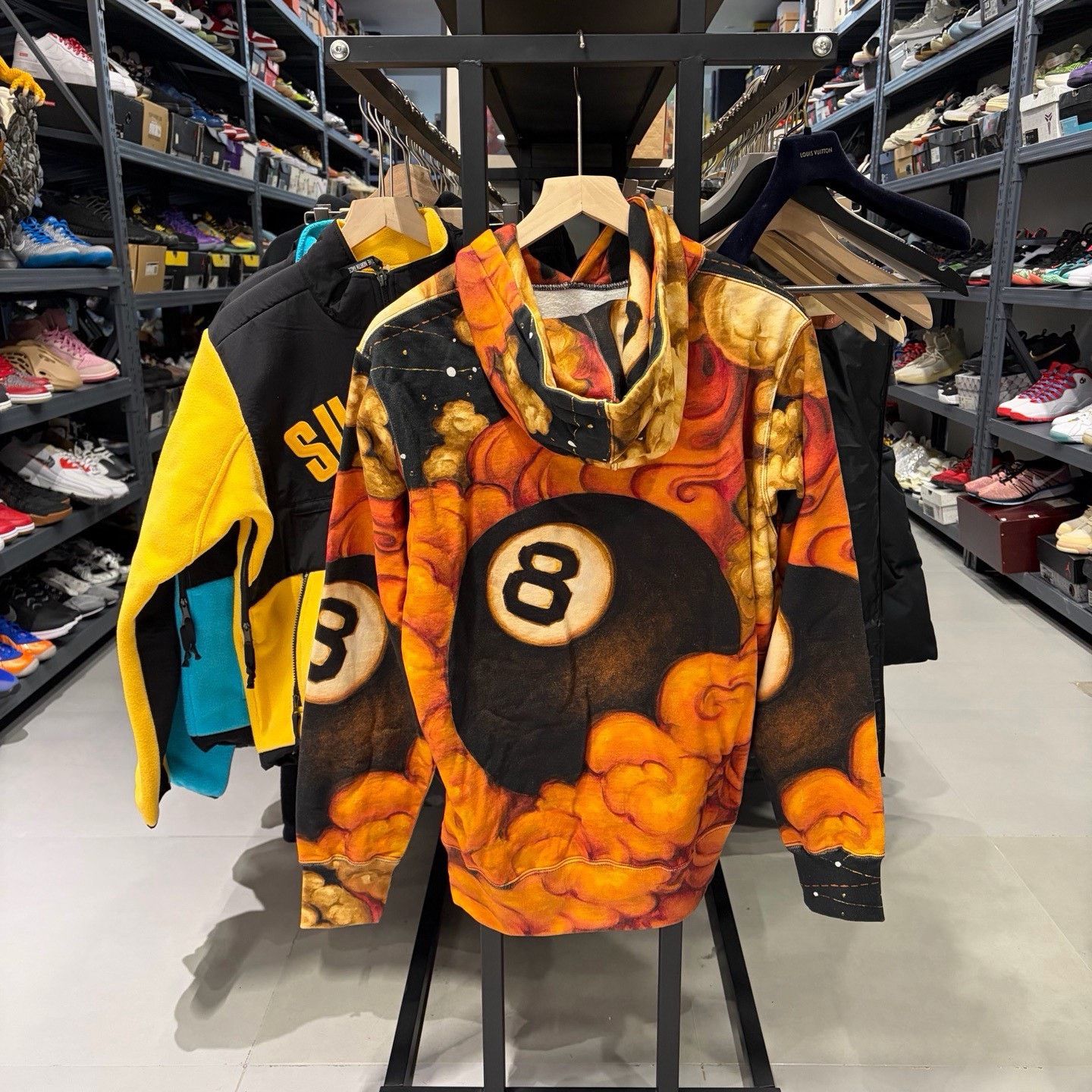 Supreme Supreme FW19 Martin Wong 8-Ball Hooded Sweatshirt Size US M / EU 48-50 / 2 - 2 Thumbnail
