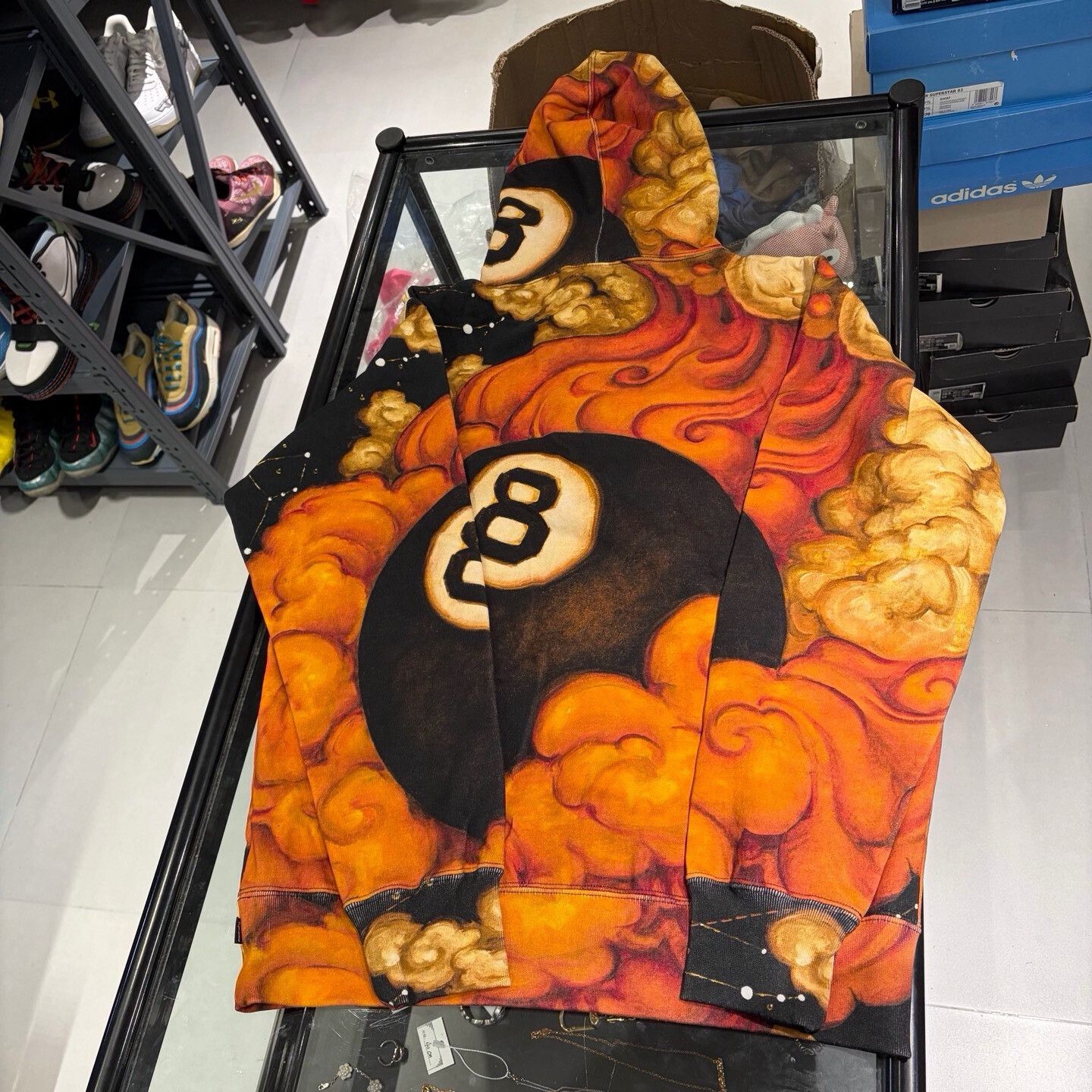Supreme Supreme FW19 Martin Wong 8-Ball Hooded Sweatshirt Size US M / EU 48-50 / 2 - 4 Thumbnail