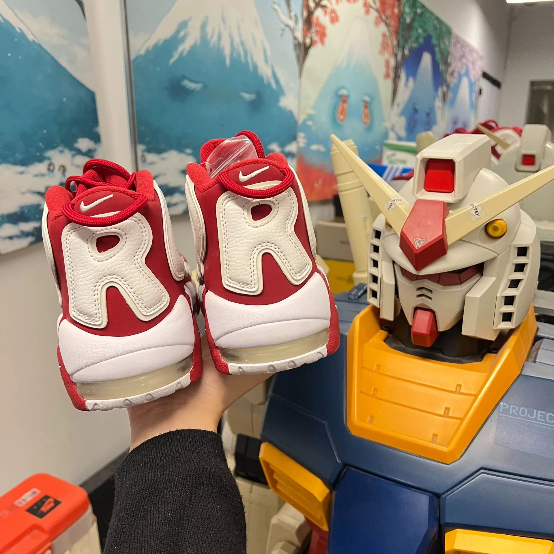 Supreme Supreme Air Pippen Uptempo Red Size US 11.5 / EU 44-45 - 3 Thumbnail