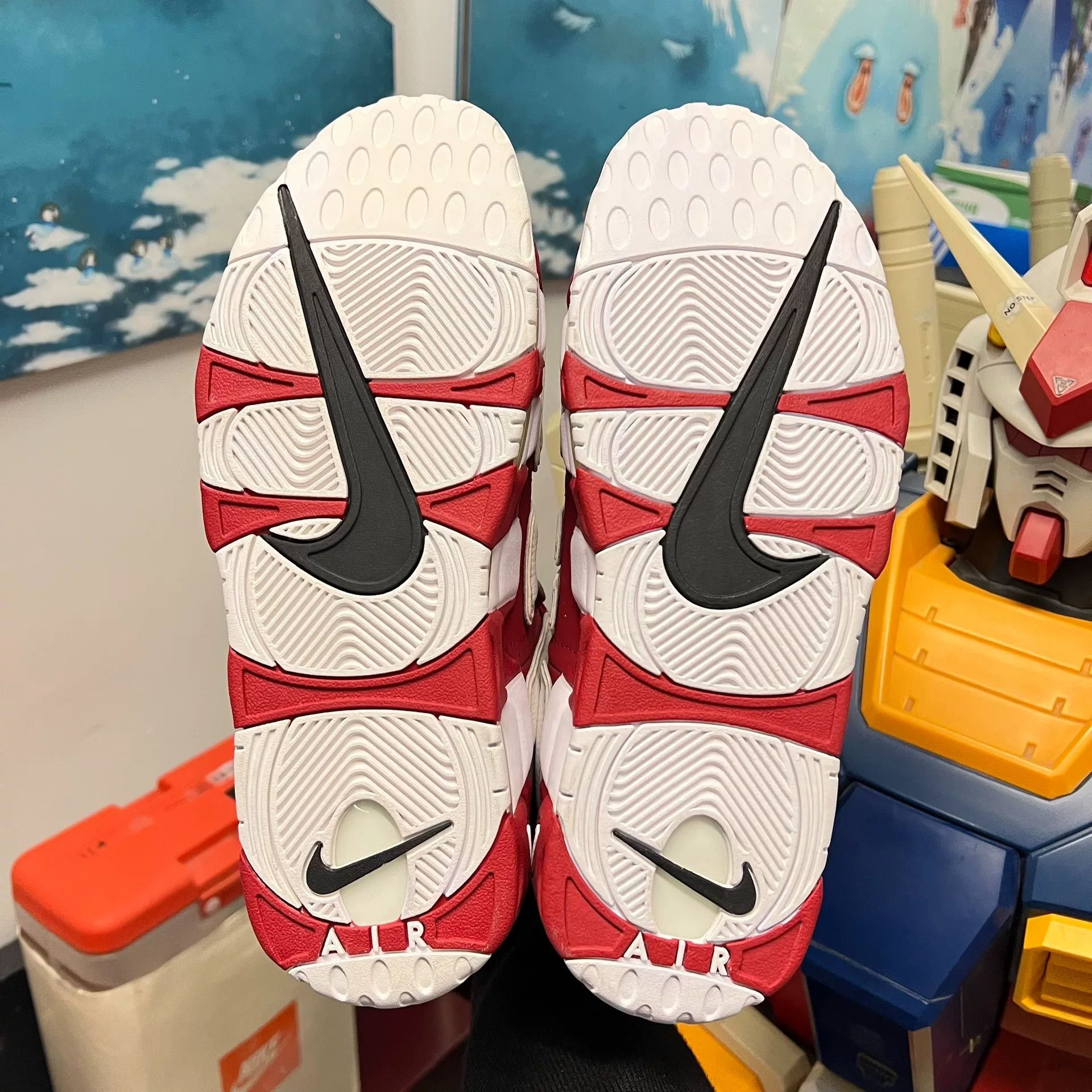 Supreme Supreme Air Pippen Uptempo Red Size US 11.5 / EU 44-45 - 6 Thumbnail