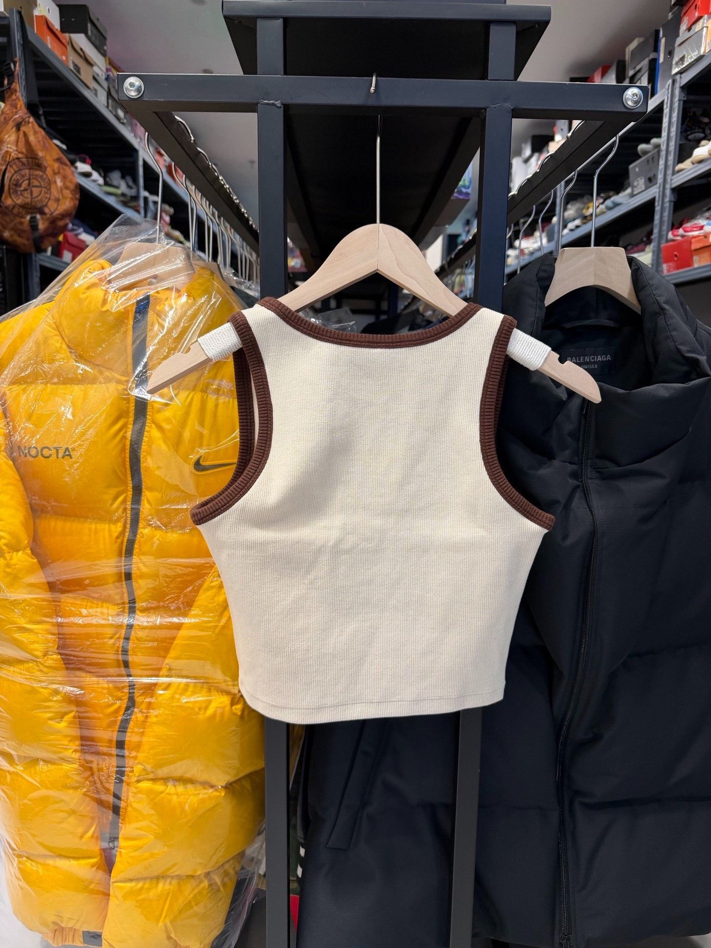 Miu Miu MiuMiu 24SS Colorblock Small Logo Knit Camisole Size XS / US 0-2 / IT 36-38 - 2 Thumbnail