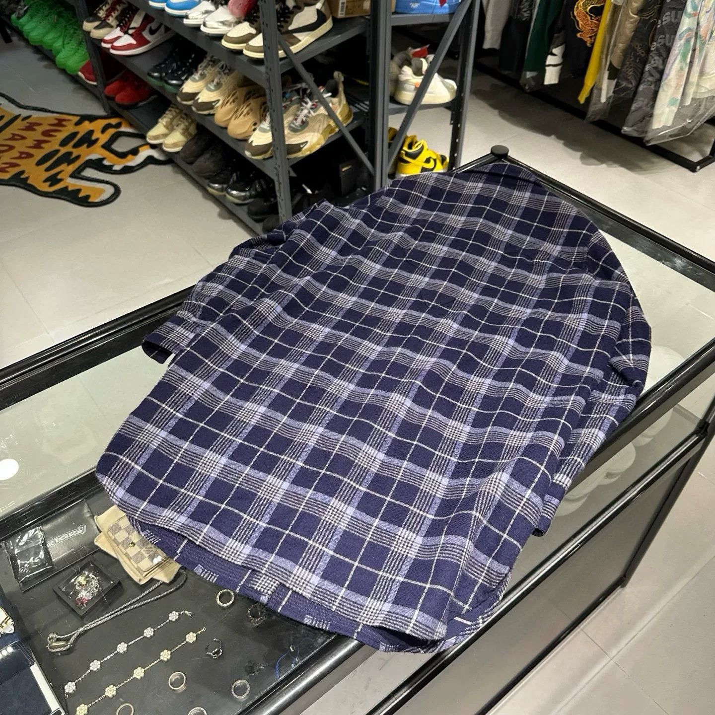 Chrome Hearts Chrome Hearts Flannel Silver Buckle Jacket Size US M / EU 48-50 / 2 - 2 Thumbnail