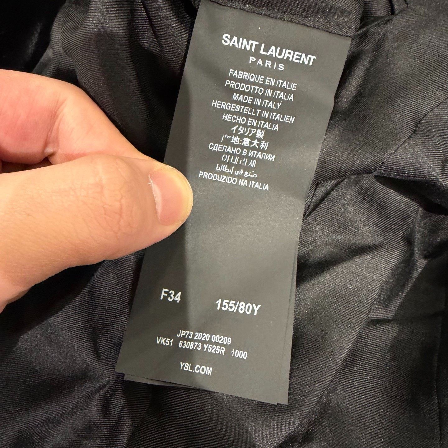 Saint Laurent Paris Saint Laurent Velvet Blazer Size XXS / US 00 / IT 34 - 8 Thumbnail