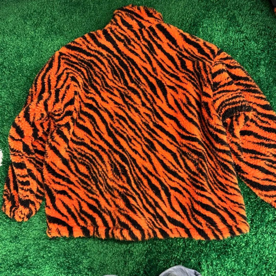 Balenciaga Balenciaga SS22 Tiger Stripe Fleece Jacket Size US S / EU 44-46 / 1 - 2 Thumbnail