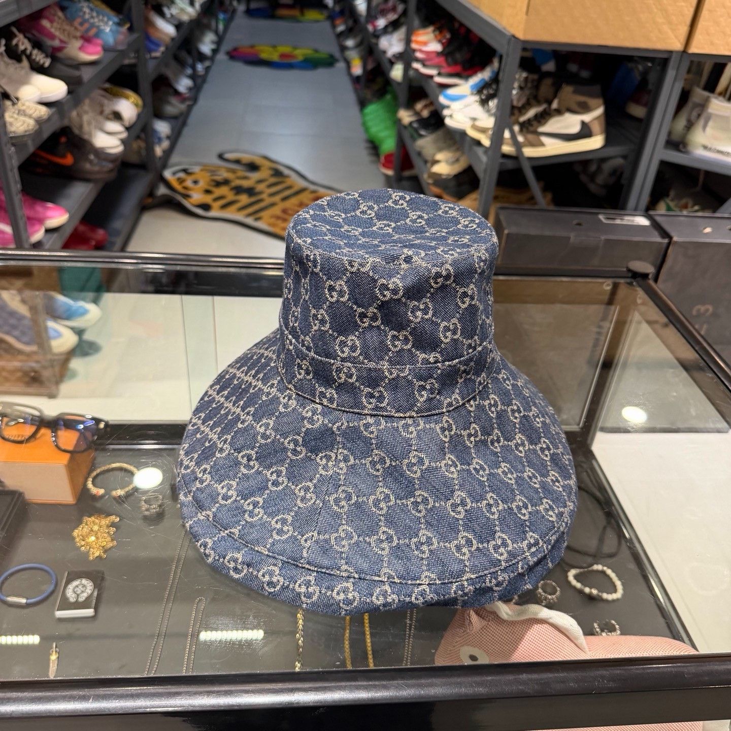 Gucci Gucci Denim Fisherman Hat Size ONE SIZE - 2 Thumbnail