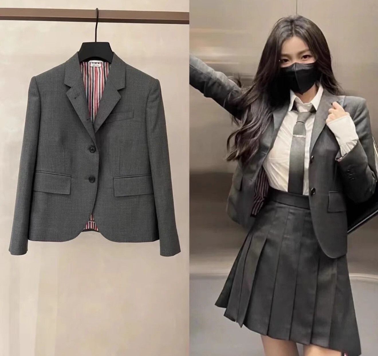 Thom Browne Thom Browne Women's Blazer Size S / US 4 / IT 40 - 3 Thumbnail