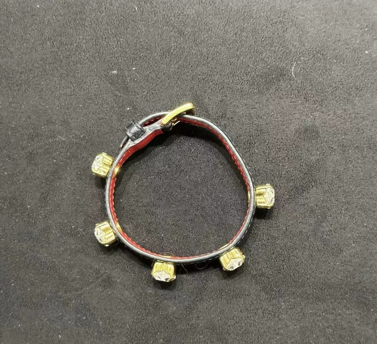 Miu Miu Miu Miu Heart Crystal Bracelet Size ONE SIZE - 2 Thumbnail