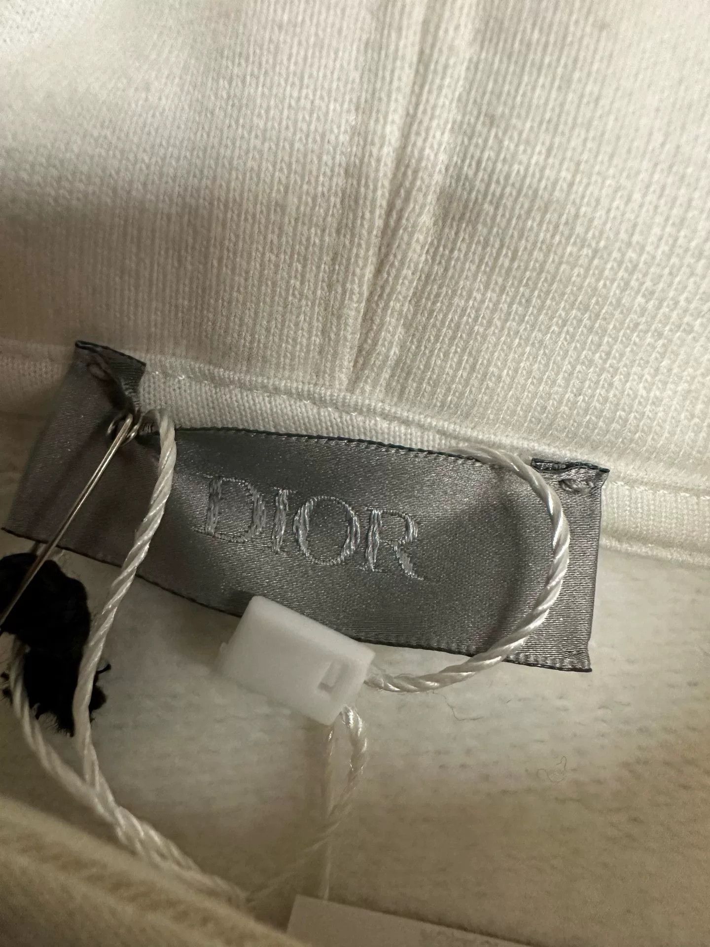 Dior Dior Saddle Bag Print White Hoodie Size US L / EU 52-54 / 3 - 3 Thumbnail