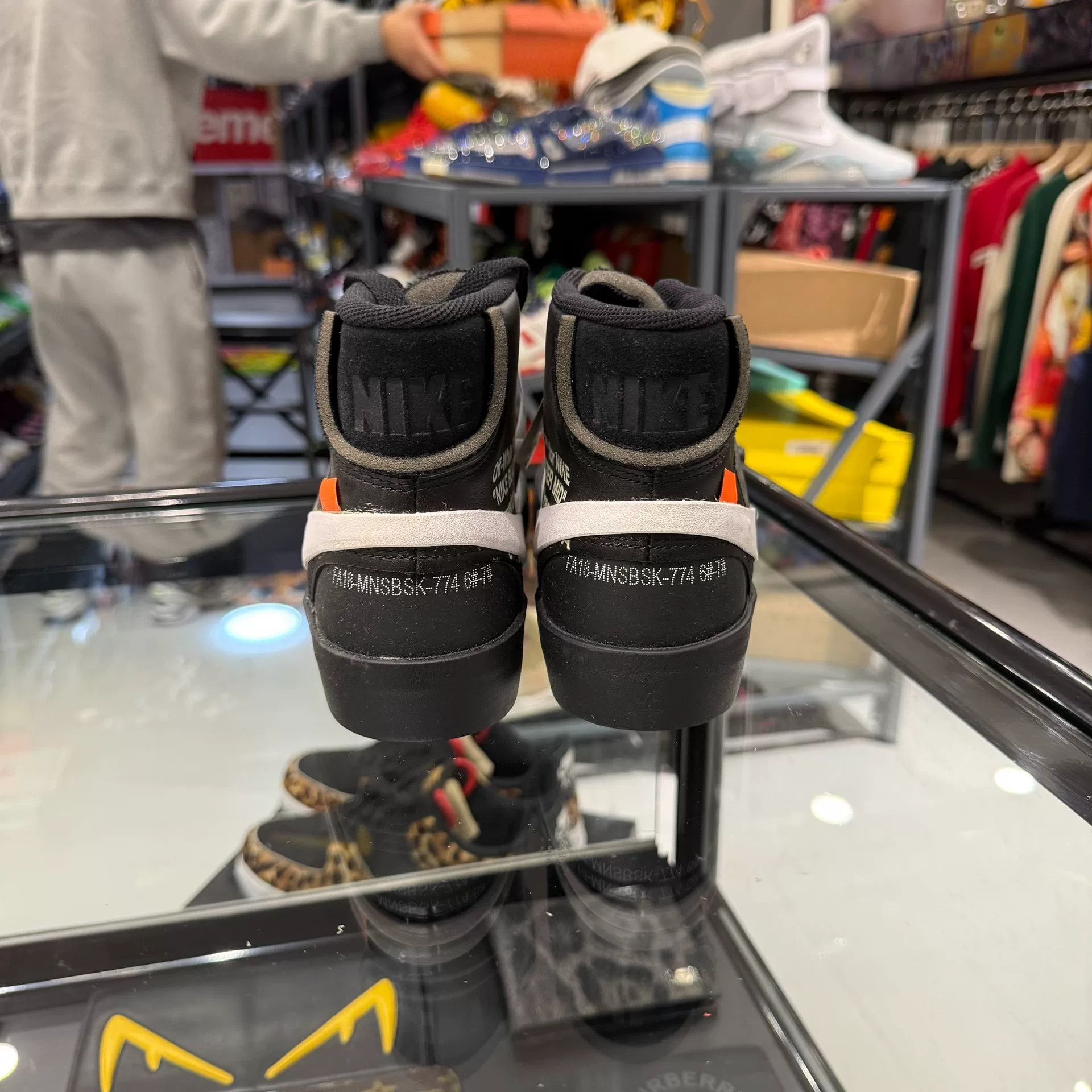 Off-White OFF-WHITE x Blazer Mid Grim Reaper Size US 6 / EU 39 - 3 Thumbnail