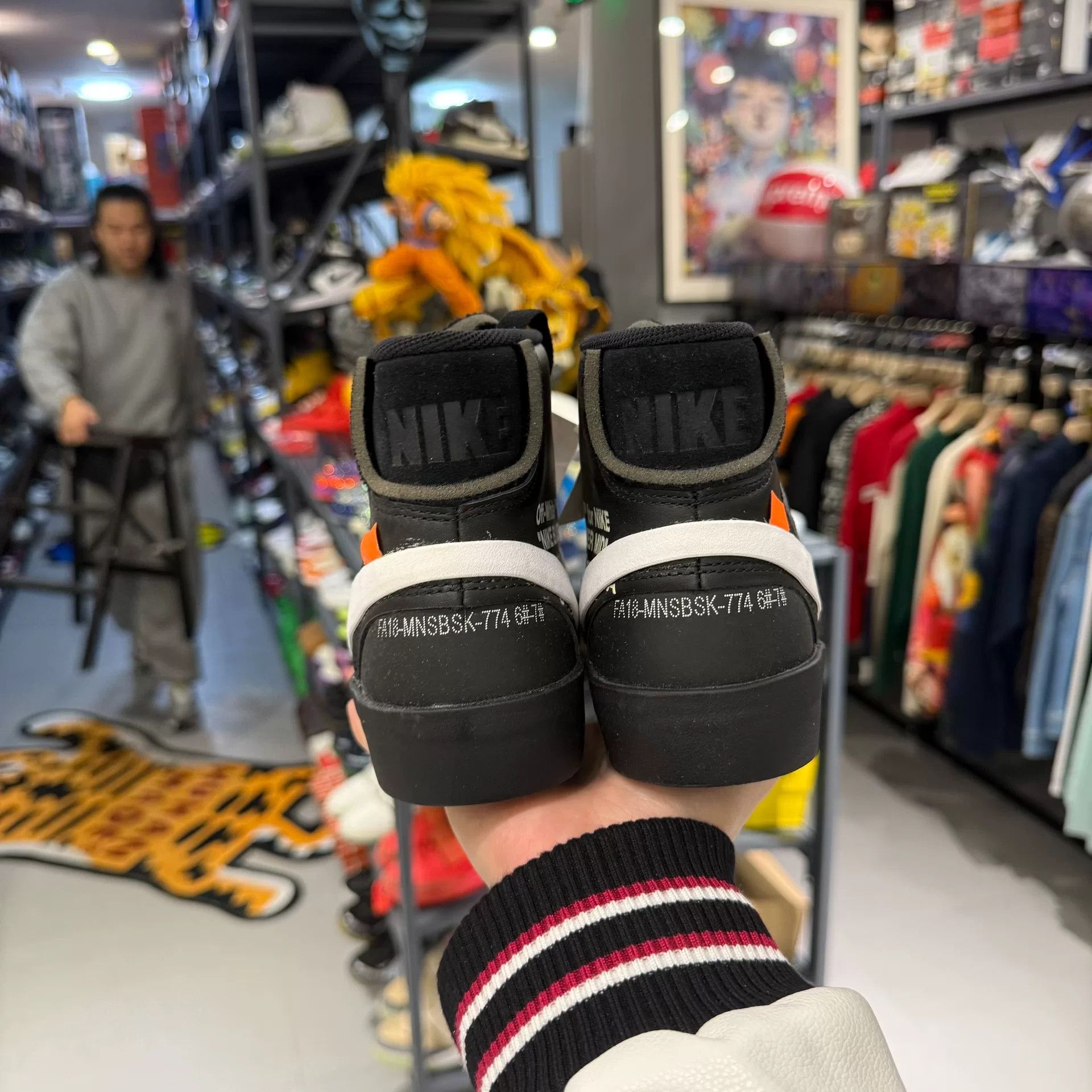 Off-White OFF-WHITE x Blazer Mid Grim Reaper Size US 6 / EU 39 - 8 Thumbnail