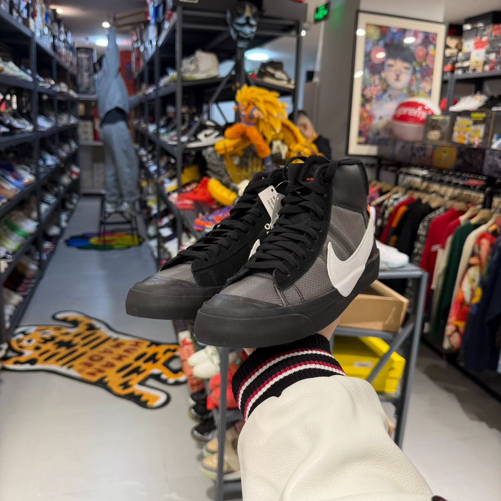 Off-White OFF-WHITE x Blazer Mid Grim Reaper Size US 6 / EU 39 - 5 Thumbnail