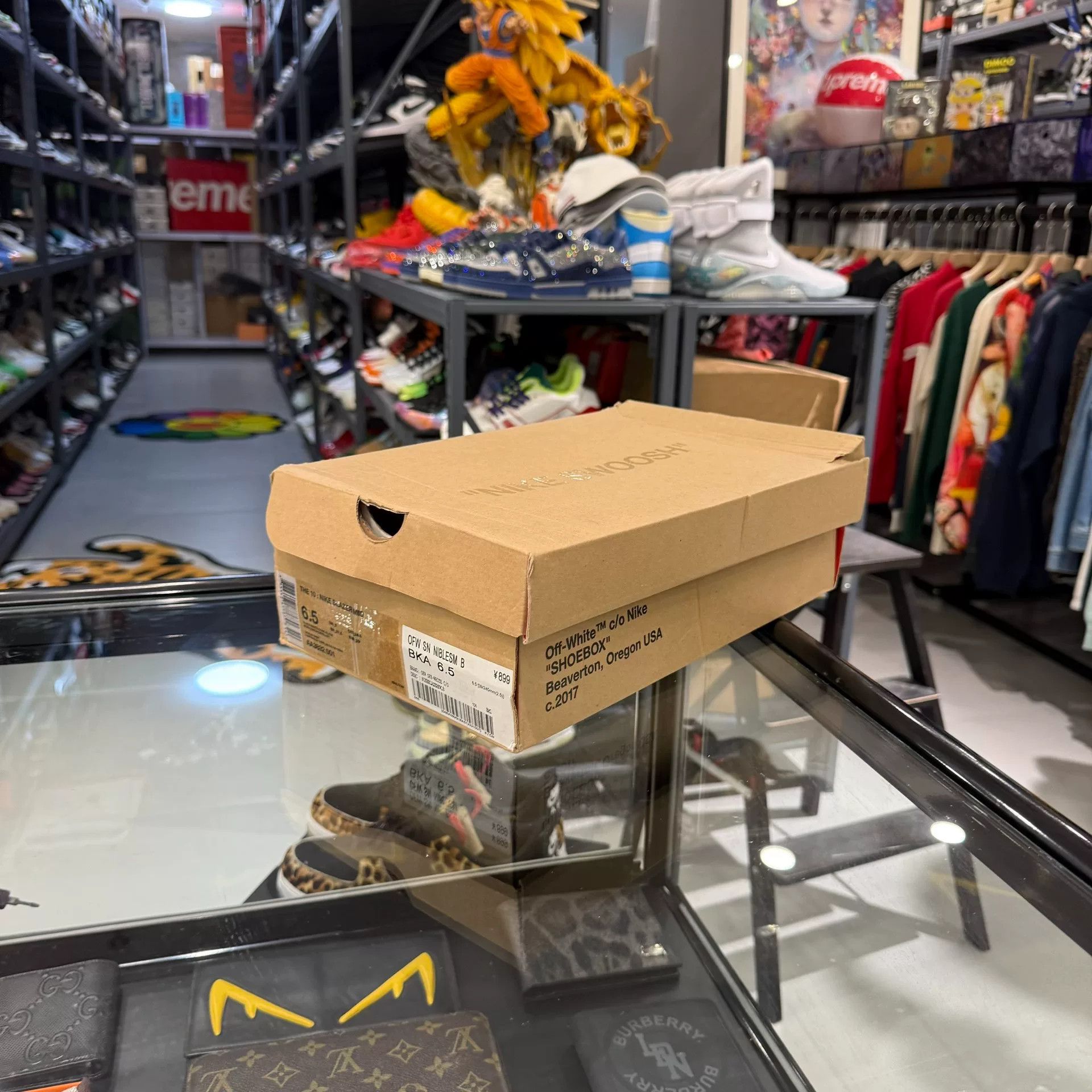 Off-White OFF-WHITE x Blazer Mid Grim Reaper Size US 6 / EU 39 - 9 Thumbnail