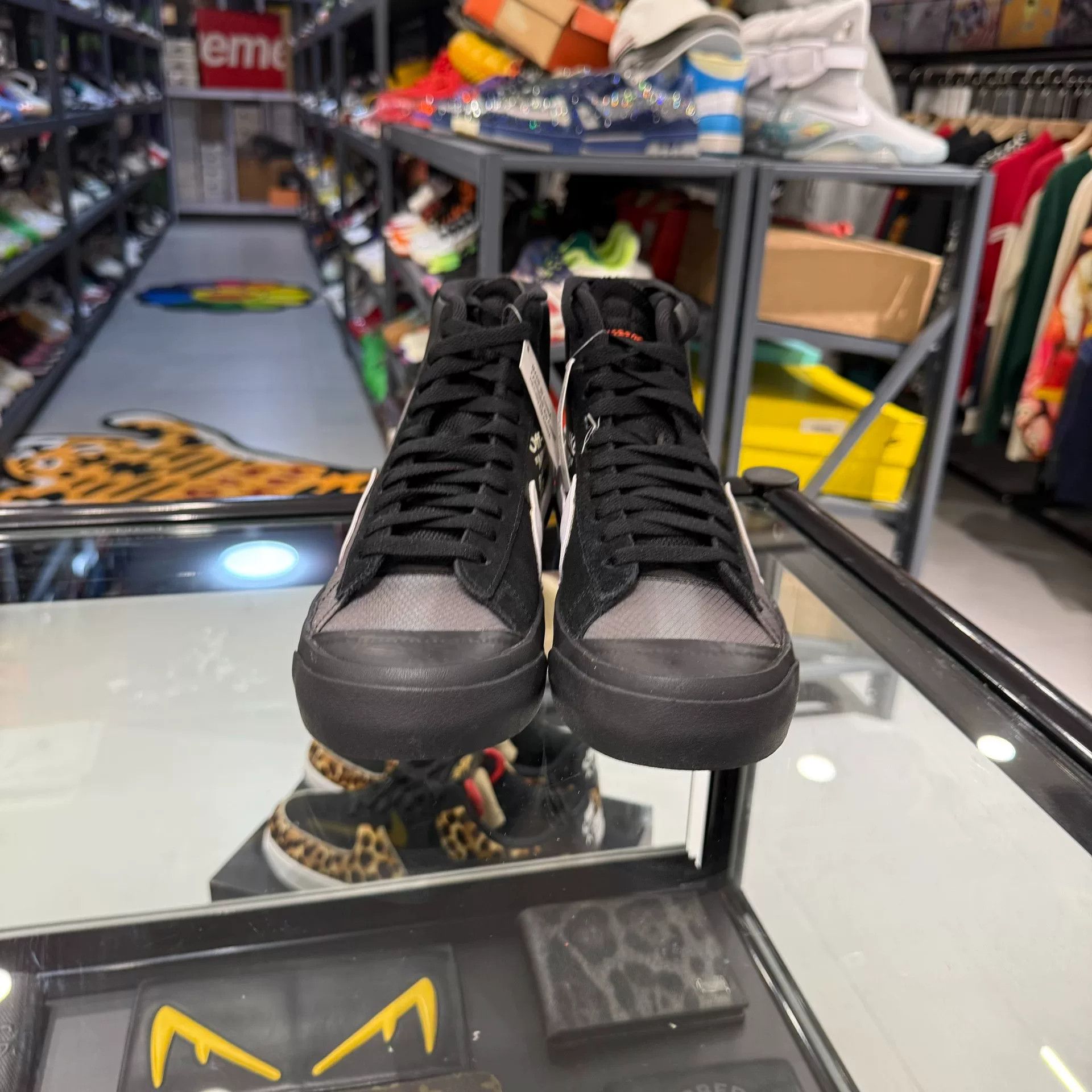 Off-White OFF-WHITE x Blazer Mid Grim Reaper Size US 6 / EU 39 - 2 Thumbnail