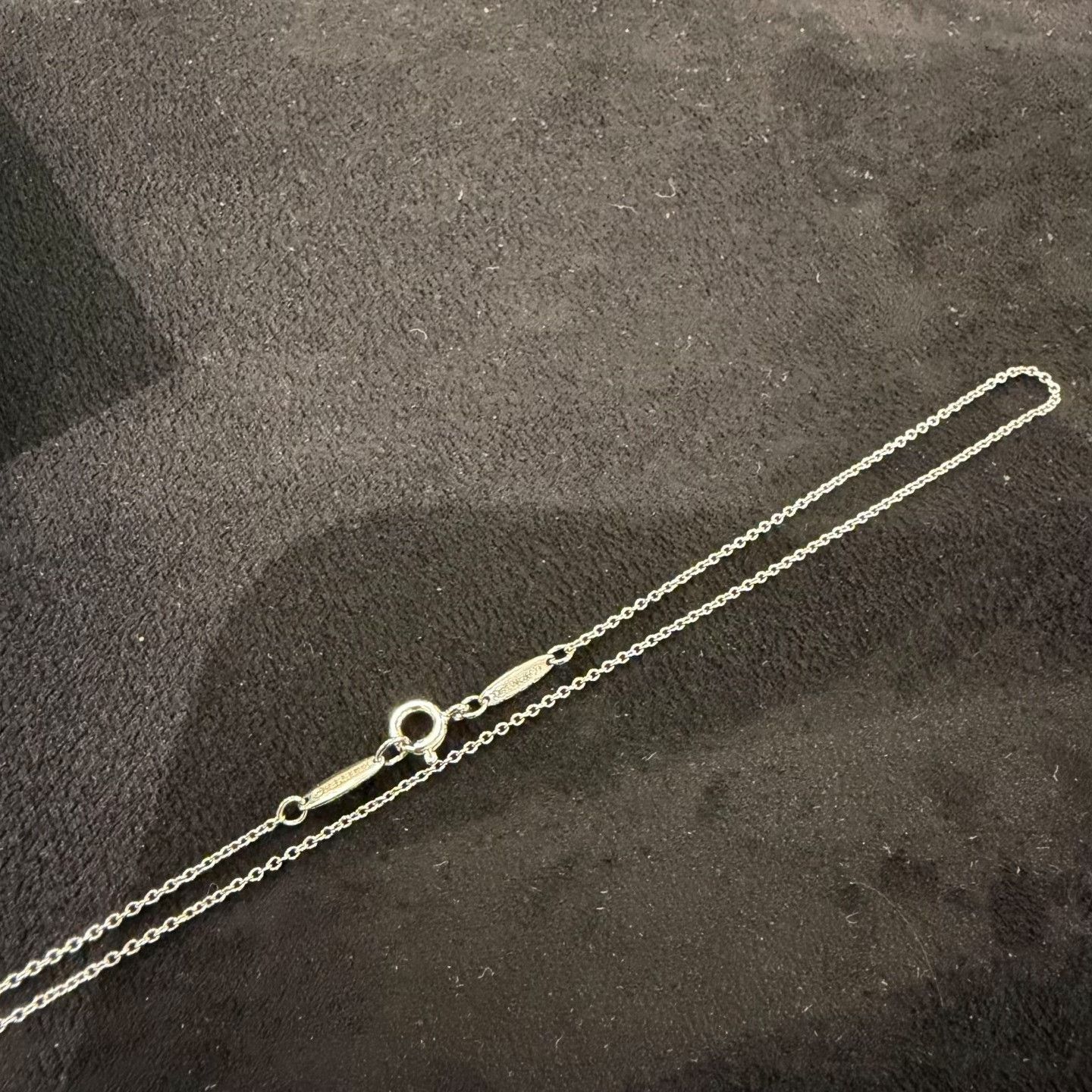Tiffany & Co. Tiffany & Co. Elsa Peretti Heart Silver Necklace Size ONE SIZE - 4 Thumbnail