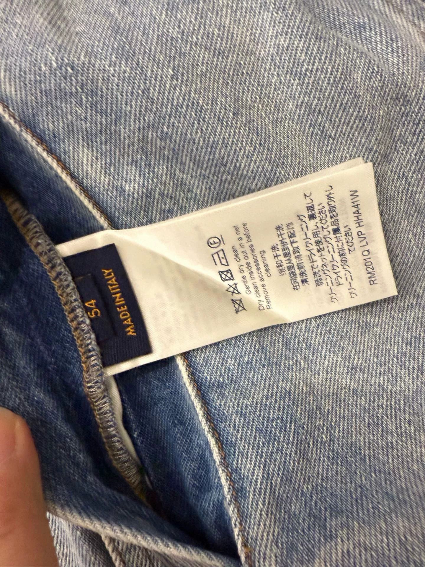 Louis Vuitton Louis Vuitton Casual Denim Jacket Size US L / EU 52-54 / 3 - 6 Thumbnail