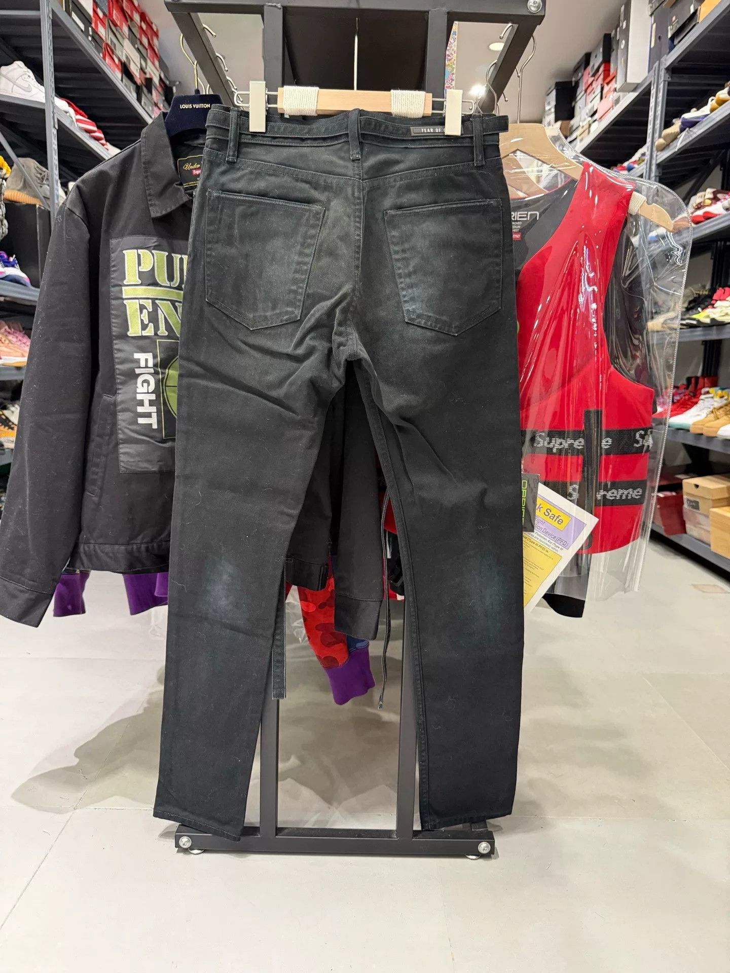 Fear of God Fear Of God Drawstring Ribbon Jeans Size US 30 / EU 46 - 2 Thumbnail