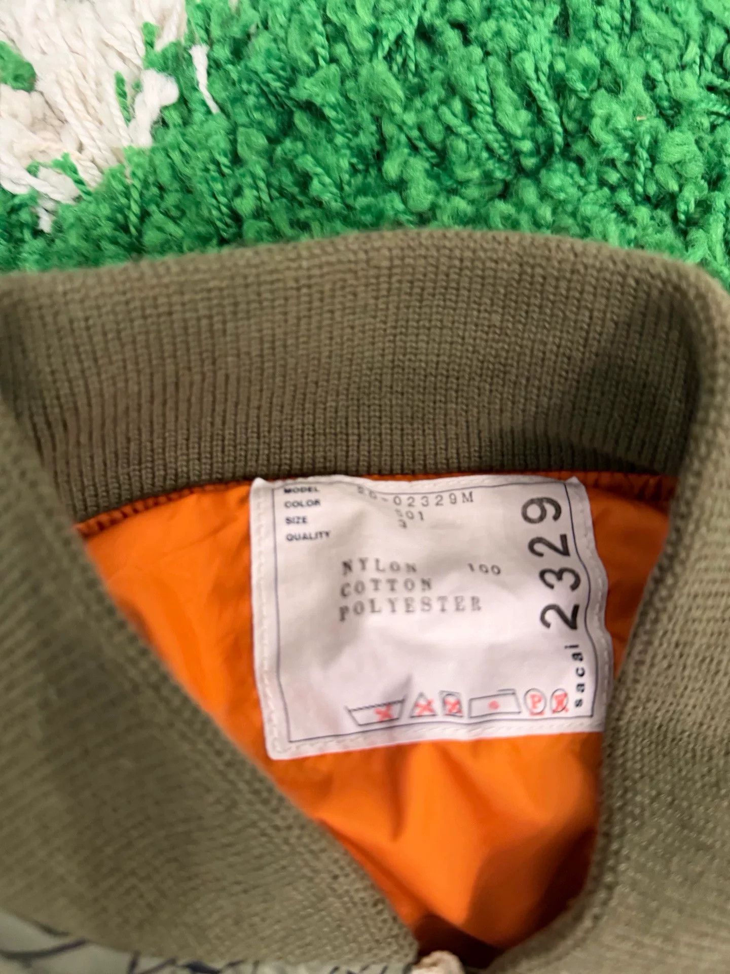 Sacai Sacai x Dr. Woo Bandana MA-1 Jacket Size US L / EU 52-54 / 3 - 5 Thumbnail