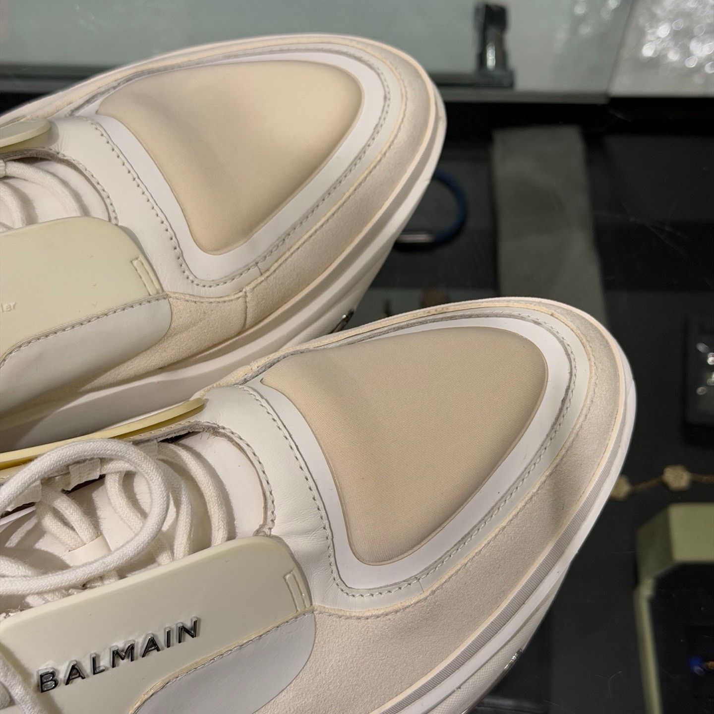 Balmain BALMAIN Small Logo Platform Sneakers Size US 11 / EU 44 - 4 Thumbnail
