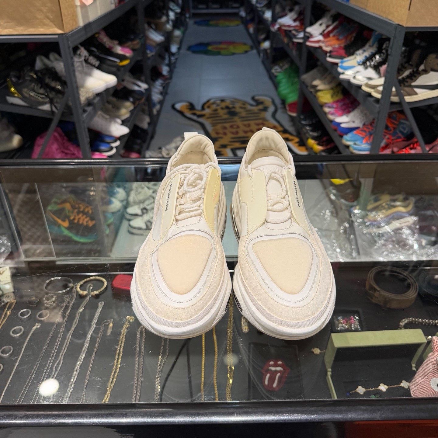 Balmain BALMAIN Small Logo Platform Sneakers Size US 11 / EU 44 - 2 Thumbnail