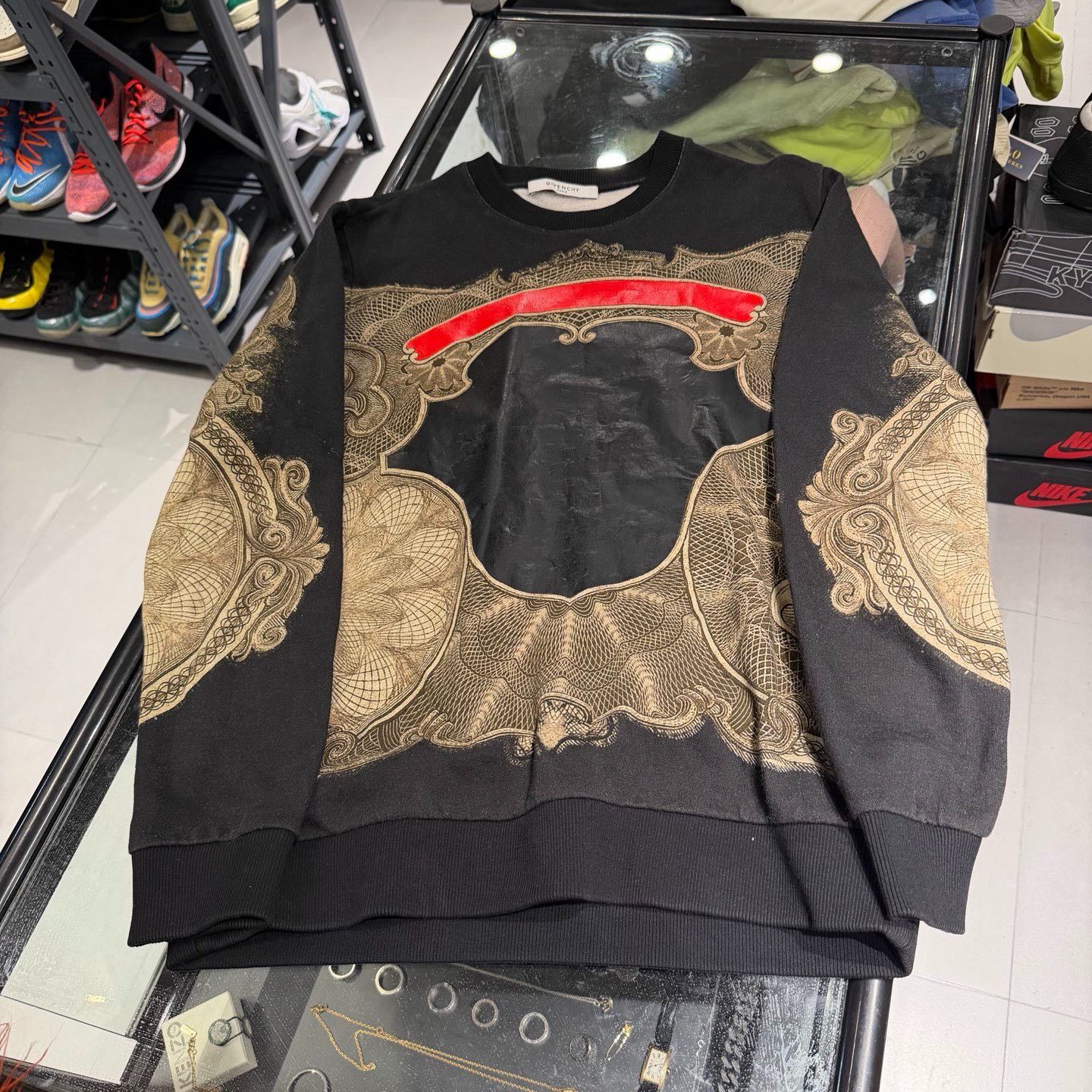 Givenchy GIVENCHY Magic Mirror Crewneck Sweatshirt Size US M / EU 48-50 / 2 - 3 Thumbnail