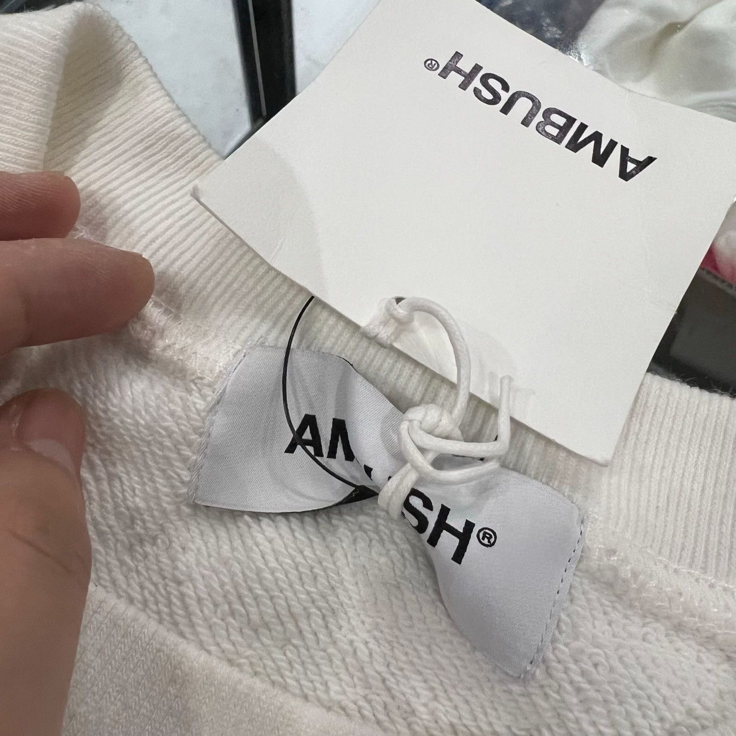 Ambush Design AMBUSH FW21 Logo Print Sweatshirt Size L / US 10 / IT 46 - 4 Thumbnail