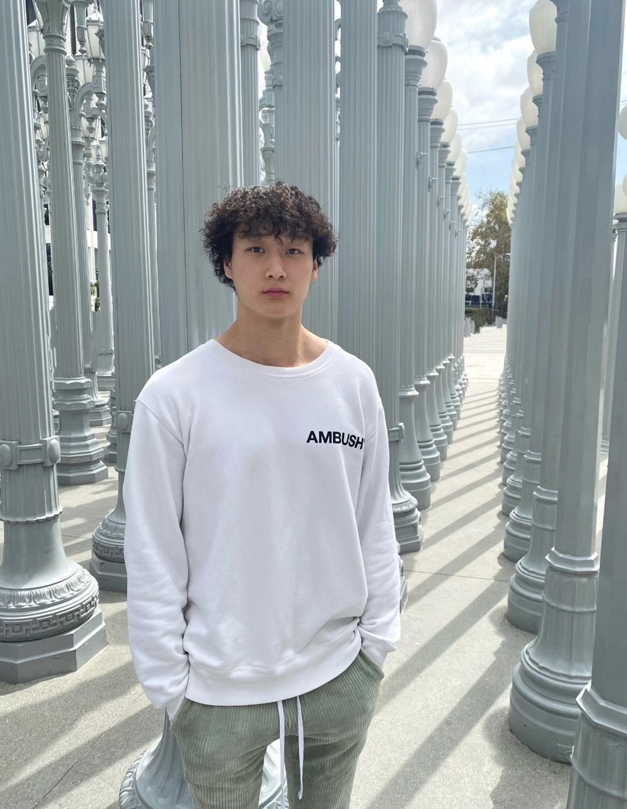 Ambush Design AMBUSH FW21 Logo Print Sweatshirt Size L / US 10 / IT 46 - 6 Thumbnail