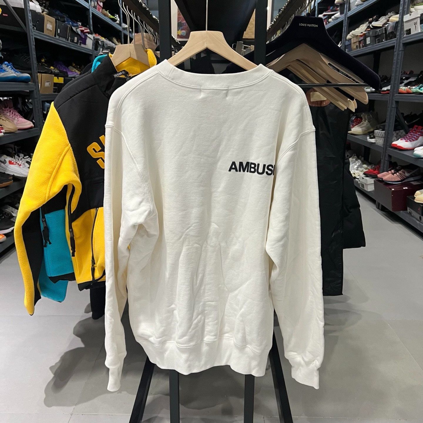 Ambush Design AMBUSH FW21 Logo Print Sweatshirt Size L / US 10 / IT 46 - 2 Thumbnail