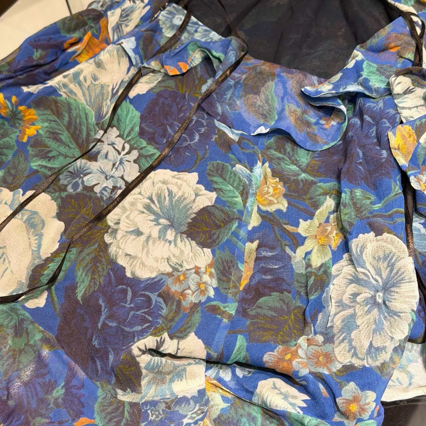 Zimmermann Zimmermann Silk Oil Painting Dress Size XS / US 0-2 / IT 36-38 - 5 Thumbnail