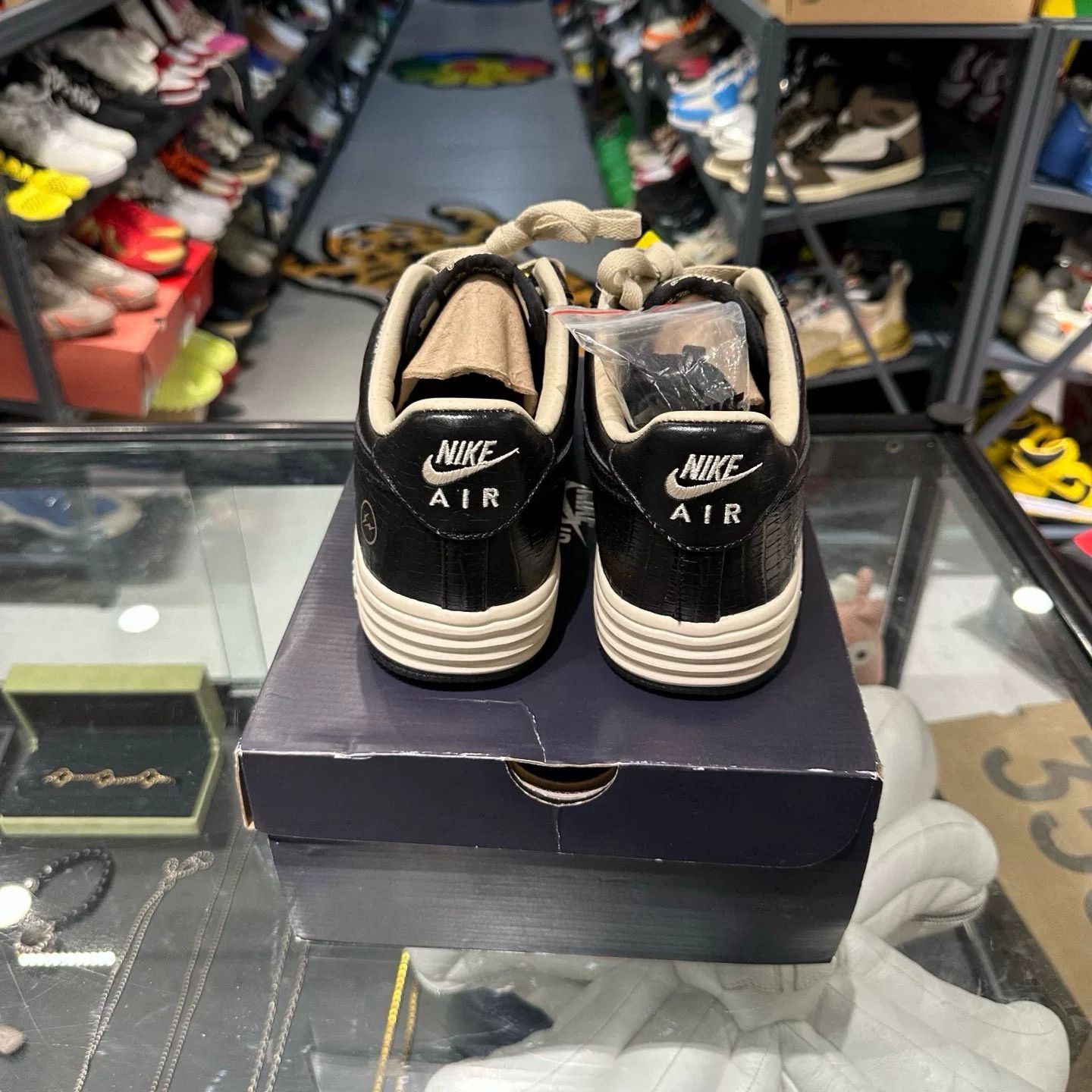 Hiroshi Fujiwara Fragment Design x Nike Lunar AF1 HTM Size US 10 / EU 43 - 3 Thumbnail