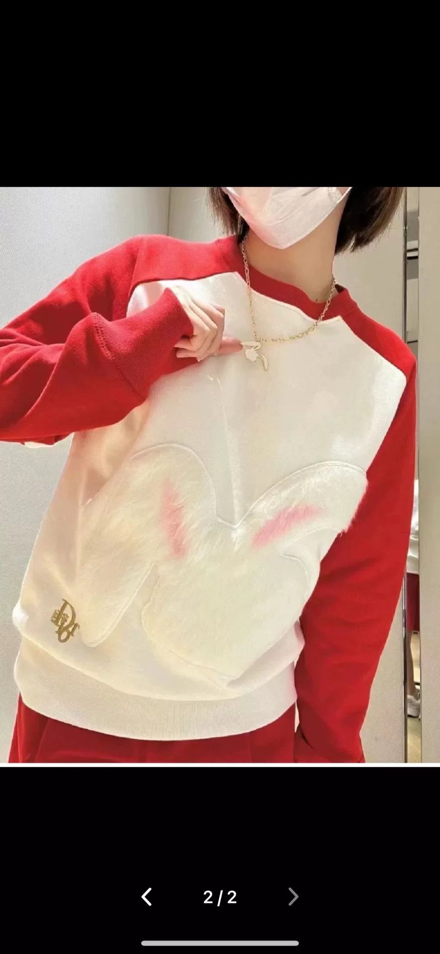Dior Dior Year of Rabbit Limited Sweatshirt Size US L / EU 52-54 / 3 - 6 Thumbnail