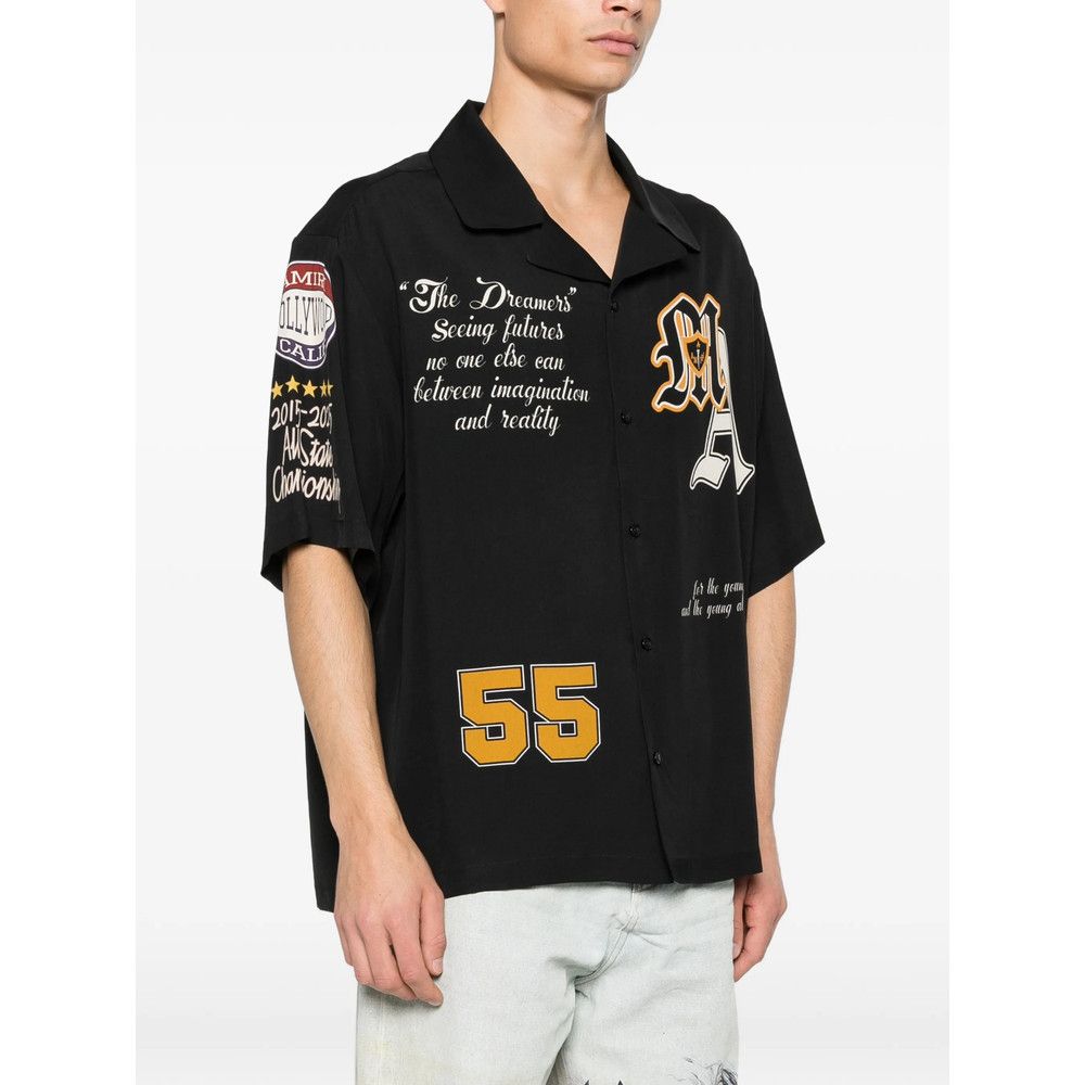 Amiri Amiri BLACK Shirts Size US XL / EU 56 / 4 - 5 Thumbnail