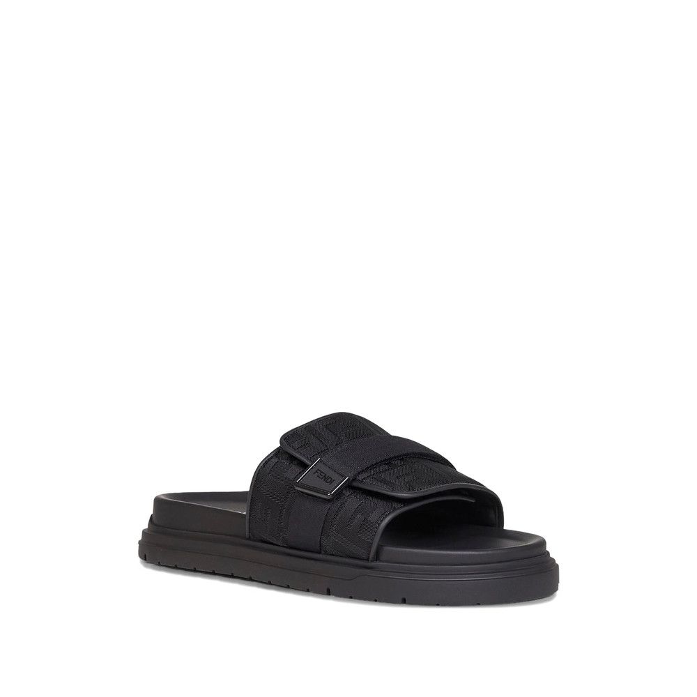 Fendi Fendi BLACK Flip-Flops & Slides Size US 7 / EU 40 - 3 Thumbnail