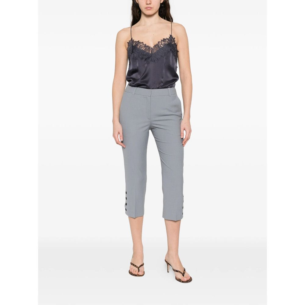 Iro Iro GREY Trousers - Cropped Trousers Size 34" / US 12 / IT 48 - 5 Thumbnail