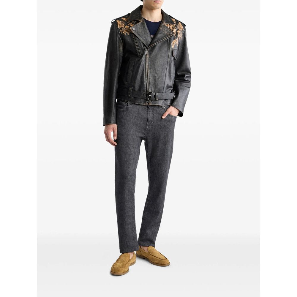 Etro Etro BLACK Jackets - Leather Jackets Size US L / EU 52-54 / 3 - 4 Thumbnail