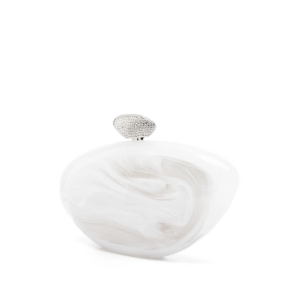 Benedetta Bruzziches Benedetta Bruzziches WHITE Clutch Bags Size ONE SIZE - 3 Thumbnail