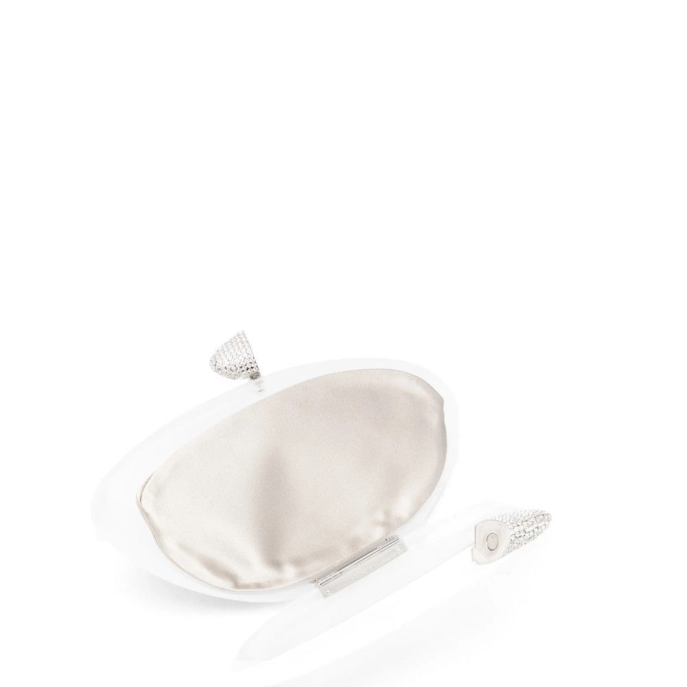 Benedetta Bruzziches Benedetta Bruzziches WHITE Clutch Bags Size ONE SIZE - 4 Thumbnail
