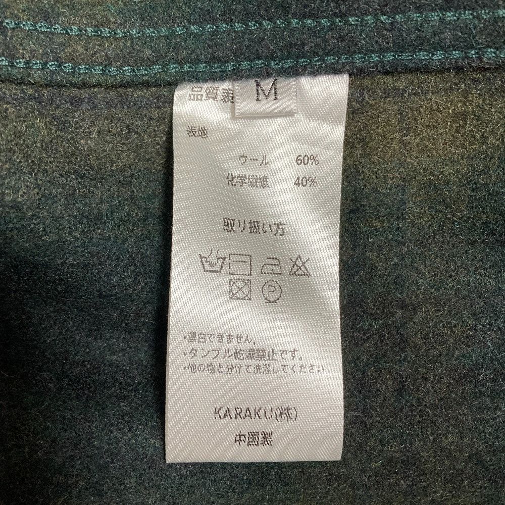 Other Other KARAKU Flannel Shirt Jacket Textile Outerwear DUTY FREE for USA Size ONE SIZE - 7 Thumbnail