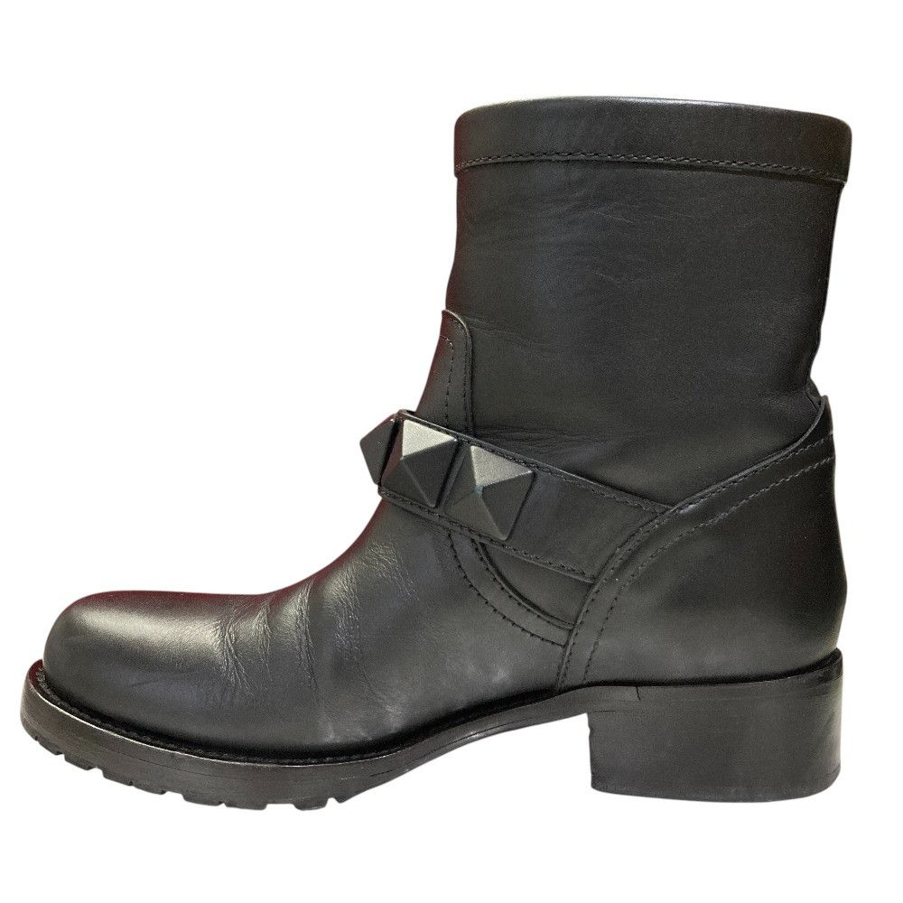 Valentino Valentino Valentino Garavani Rockstud Leather Boots Leather Shoes DUTY FREE for USA Size ONE SIZE - 12 Thumbnail