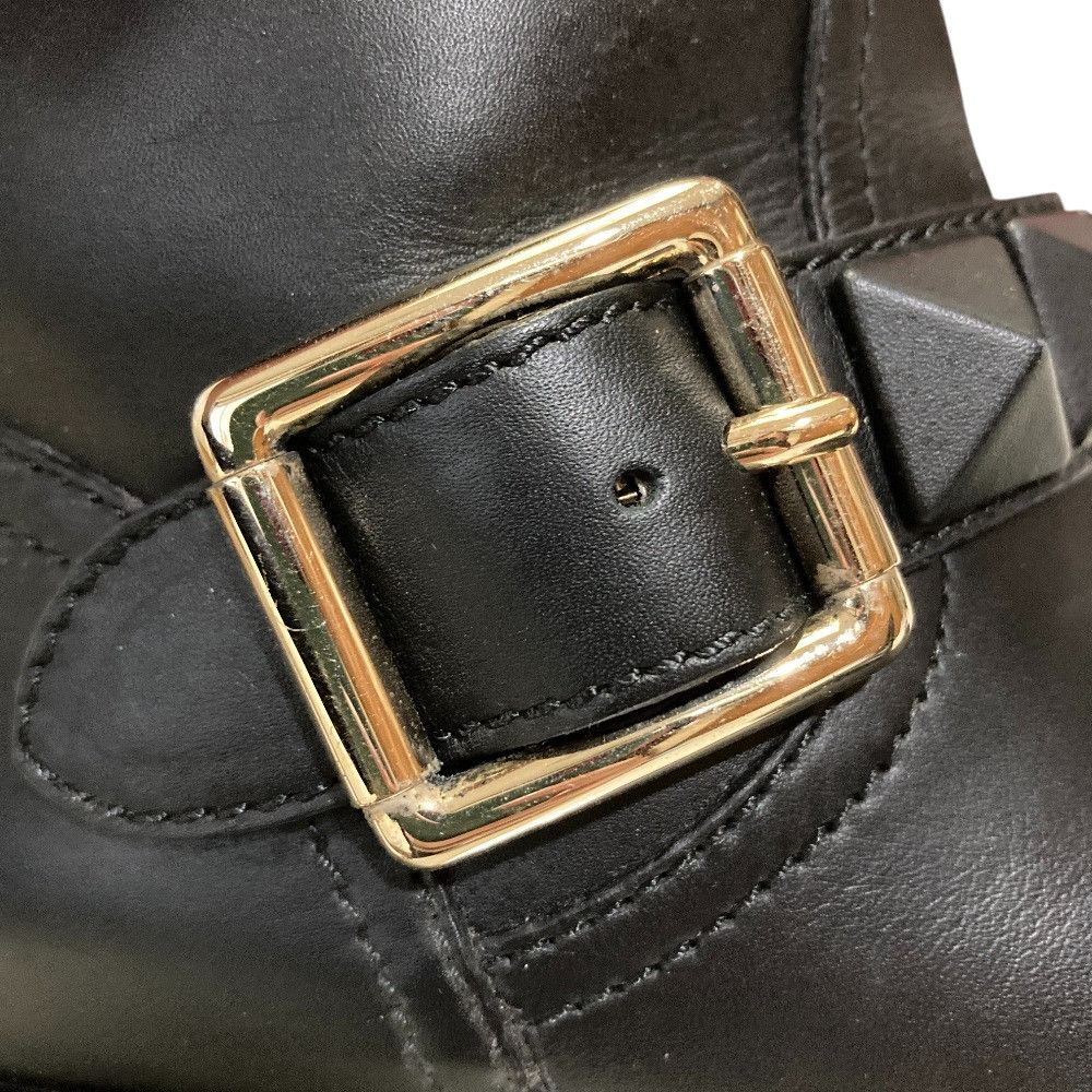 Valentino Valentino Valentino Garavani Rockstud Leather Boots Leather Shoes DUTY FREE for USA Size ONE SIZE - 15 Thumbnail