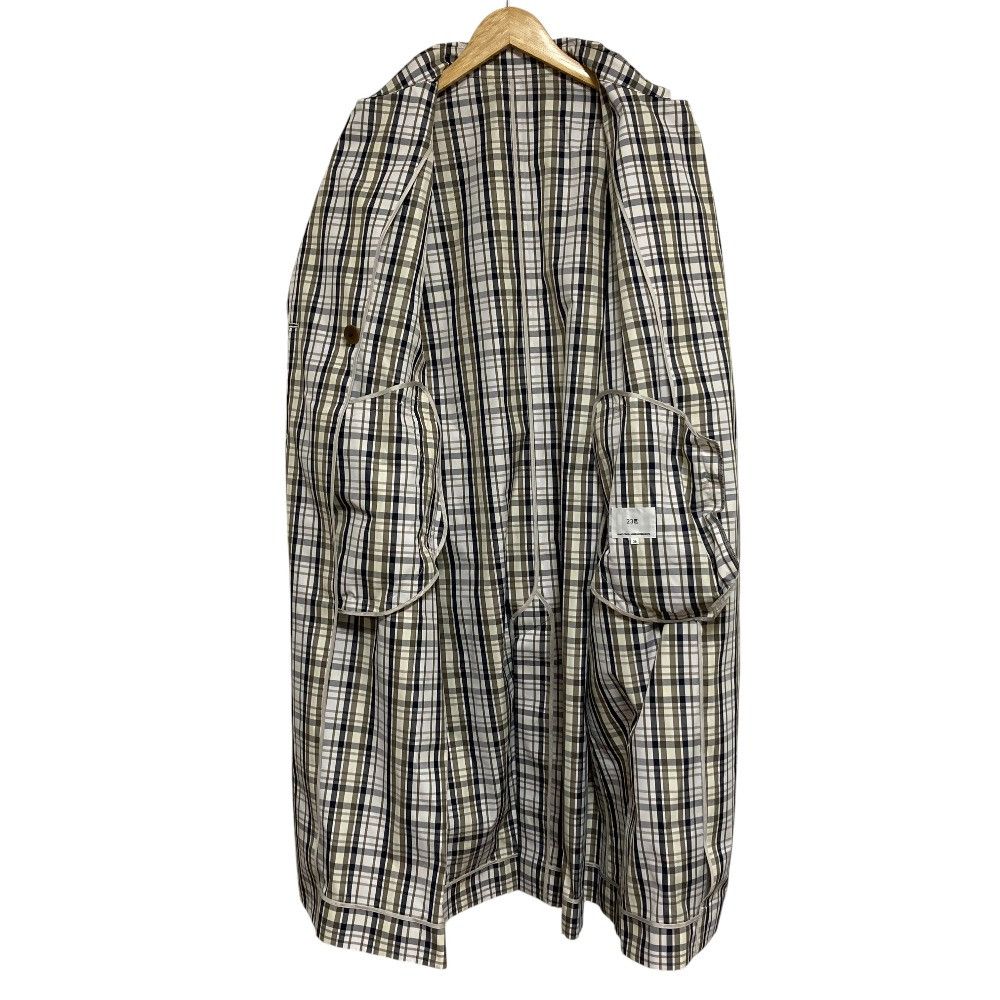 Other Other 23ku Memory Check Trench Coat Textile Outerwear DUTY FREE for USA Size ONE SIZE - 4 Thumbnail