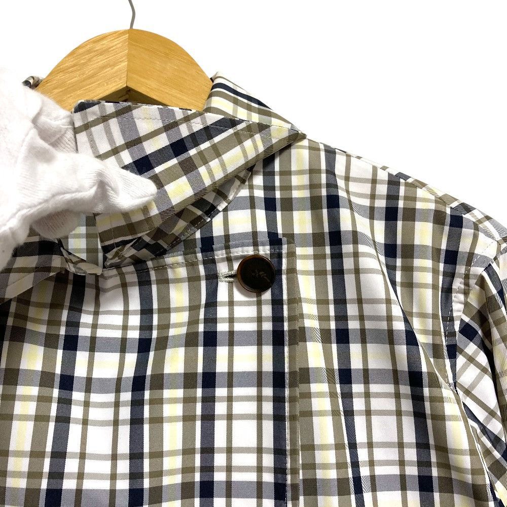 Other Other 23ku Memory Check Trench Coat Textile Outerwear DUTY FREE for USA Size ONE SIZE - 7 Thumbnail