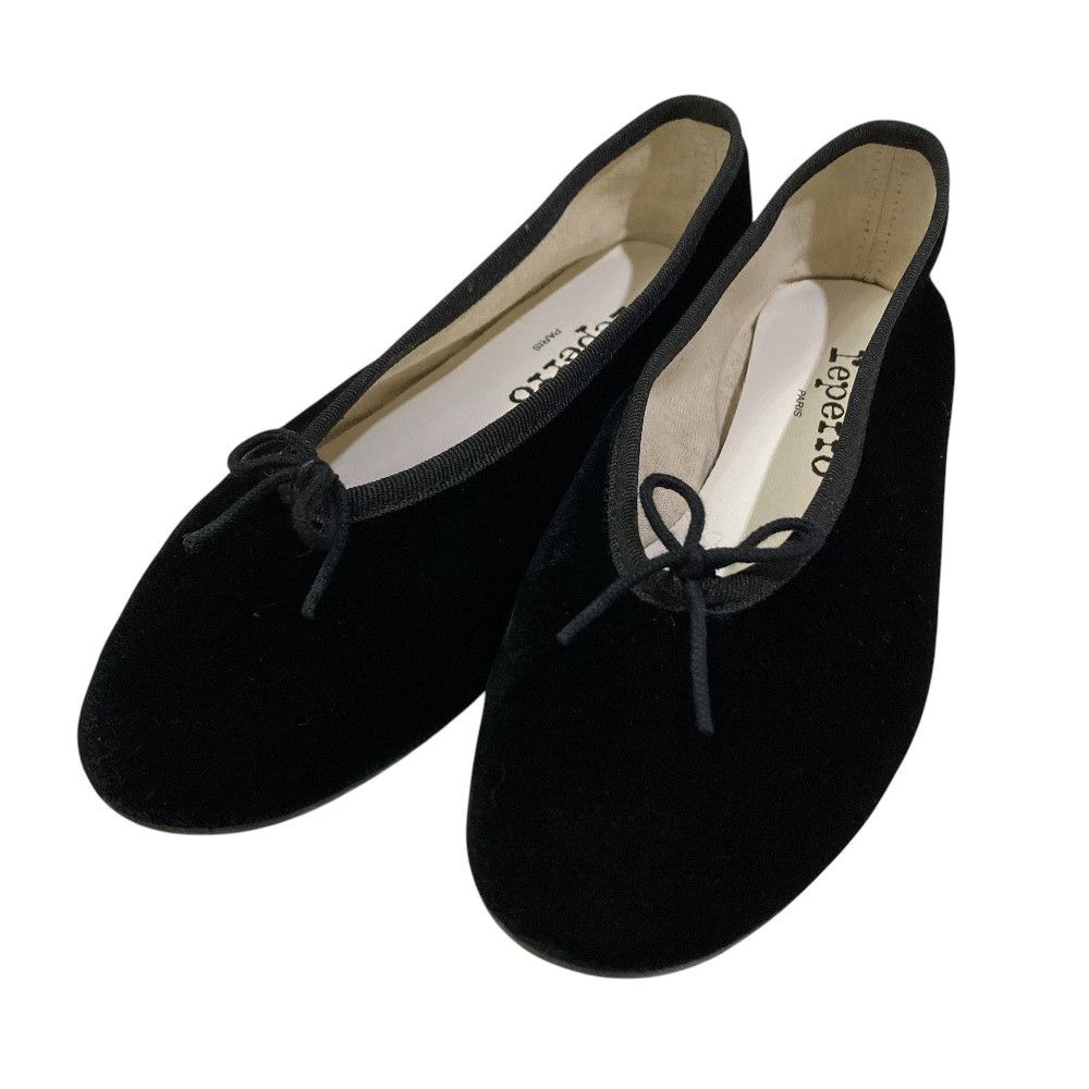Other Other Repetto Lilouh Velour Ballet Flats Textile Shoes DUTY FREE for USA Size ONE SIZE - 2 Thumbnail