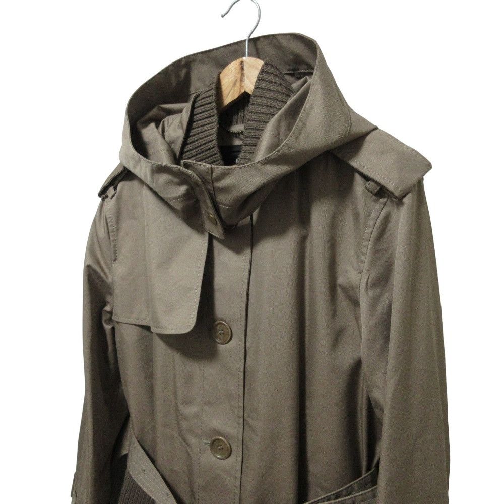 Coach Coach COACH C6013 Shearling Liner Hooded Trench Coat Textile Outerwear C6013 DUTY FREE for USA Size ONE SIZE - 4 Thumbnail