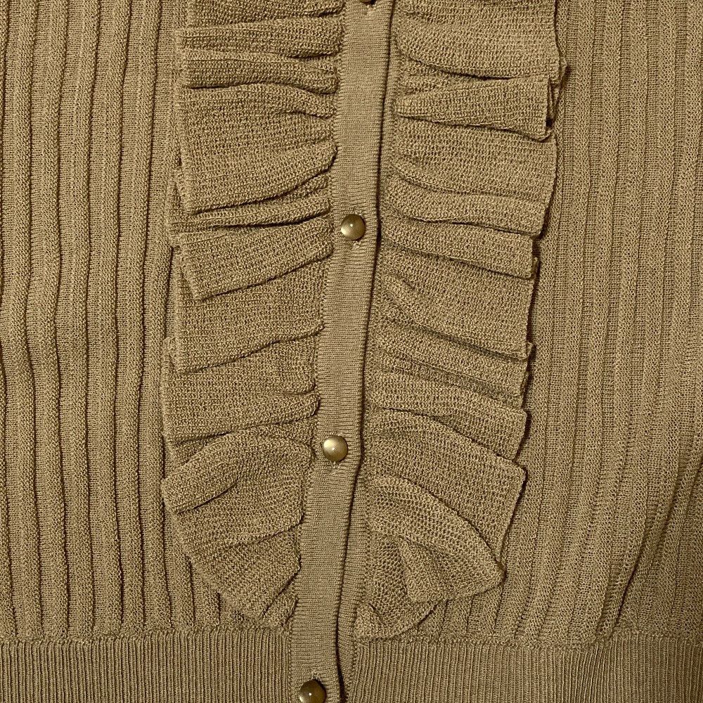 Other Other Kumikyoku Sheer Knit Frill Cardigan Ensemble Knit Cardigan Ensemble Textile Tops DUTY FREE for USA Size ONE SIZE - 7 Thumbnail