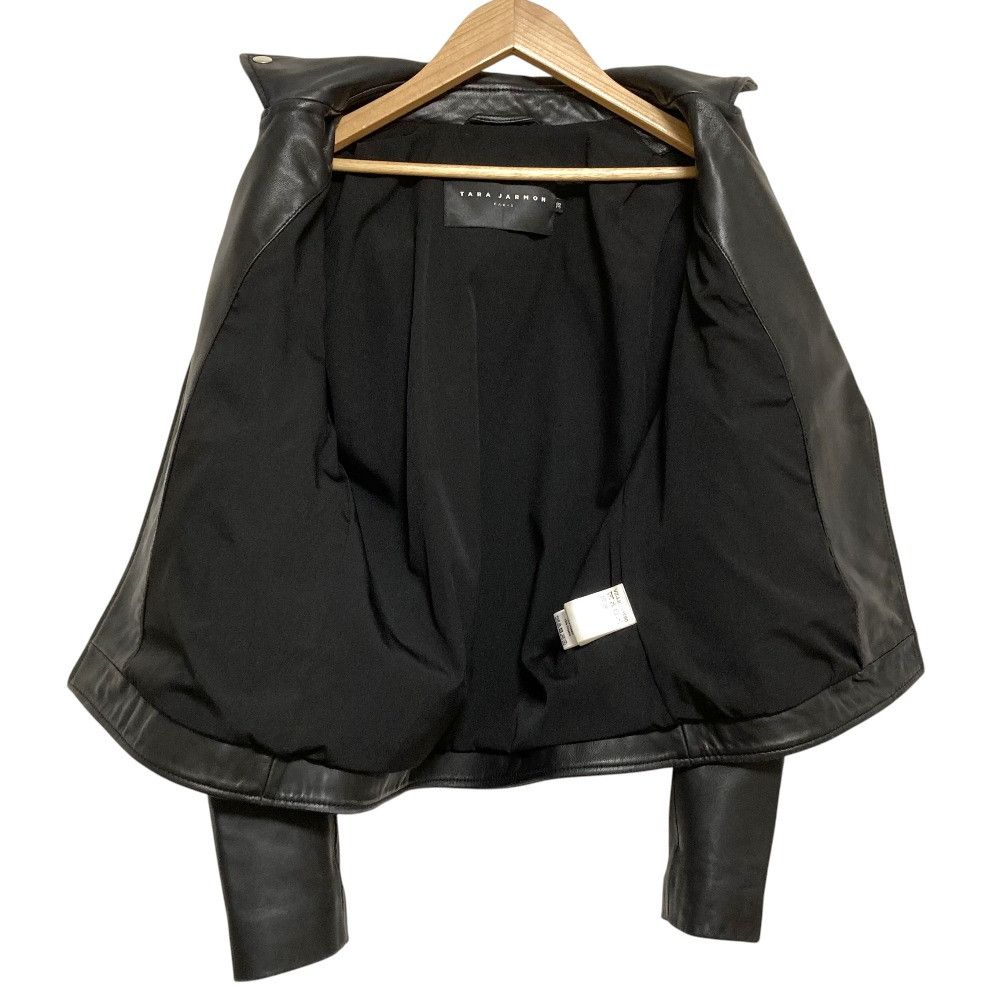 Other Other TARA JARMON Lamb Leather Double Riders Jacket Leather Outerwear DUTY FREE for USA Size ONE SIZE - 3 Thumbnail